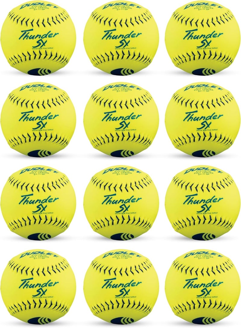 Dudley | Slowpitch Softballs | Official USASB & USSSA | Multiple 12 Count Options - Image 2